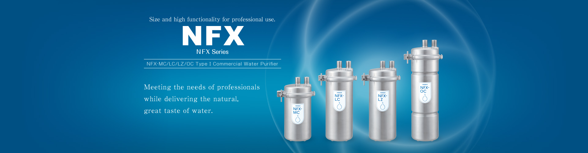 NFX Series Type I Commercial Water Purifiers